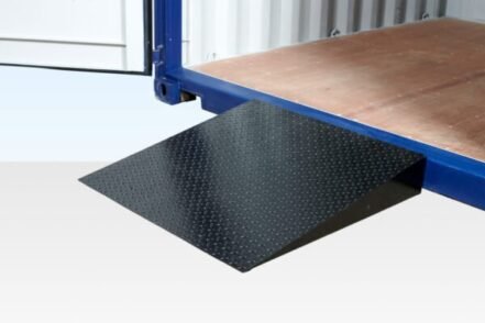 Container Ramp - Blue Line Containers
