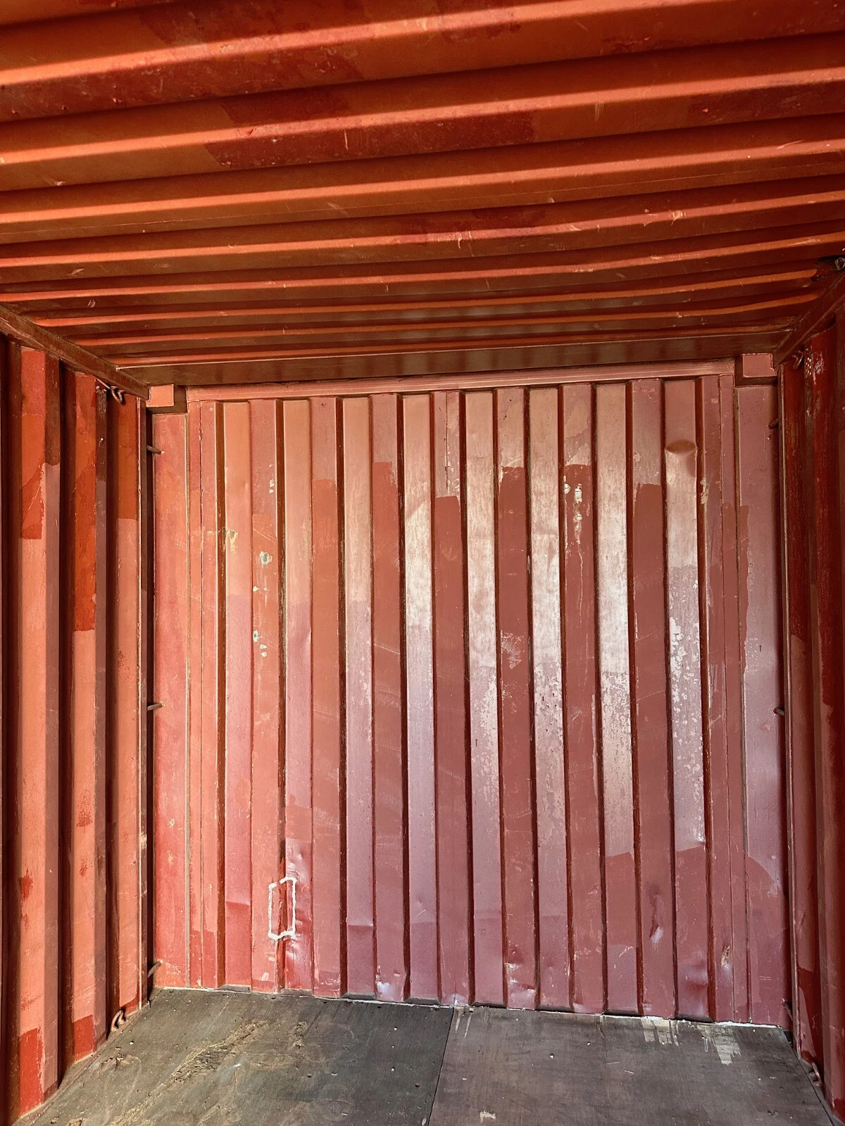 Used 20ft Conex Shipping / Storage Container β Yellow/Gold β Priced to Sell! - Image 8