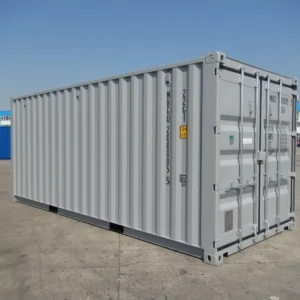 Grey New build 20ft Shipping Container