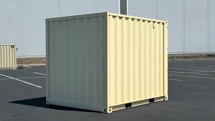 10ft Refurbished Storage Container with Roll-Up Door