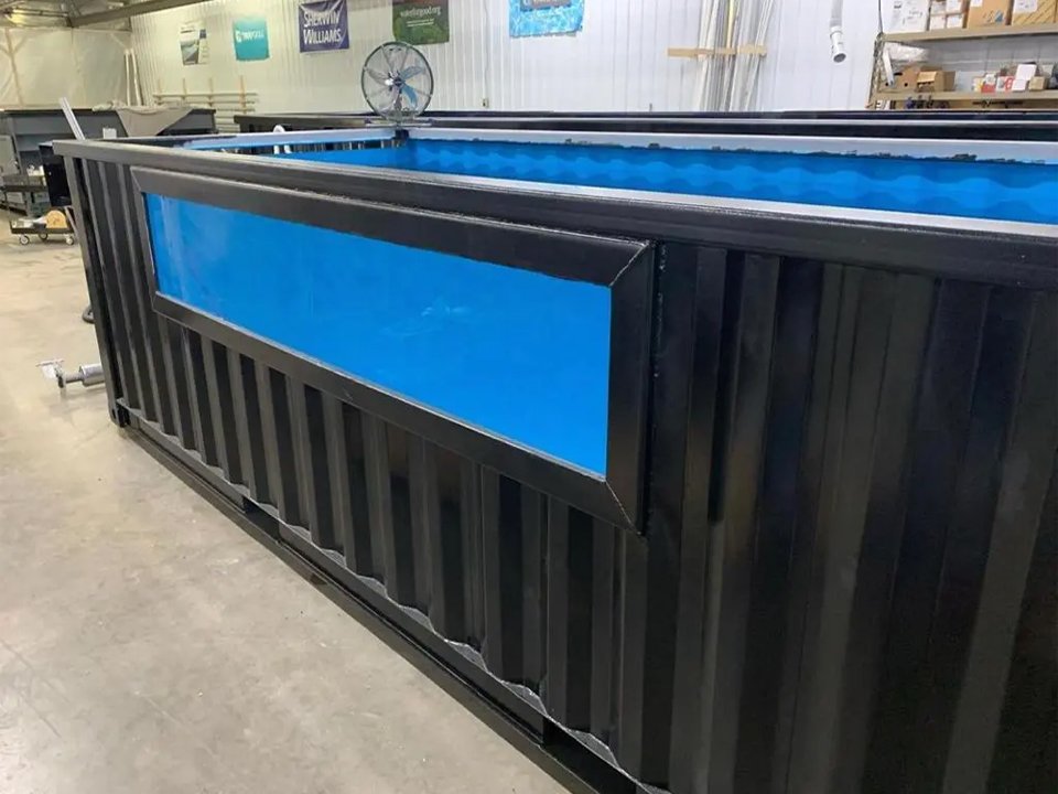 40 ft container pool for sale